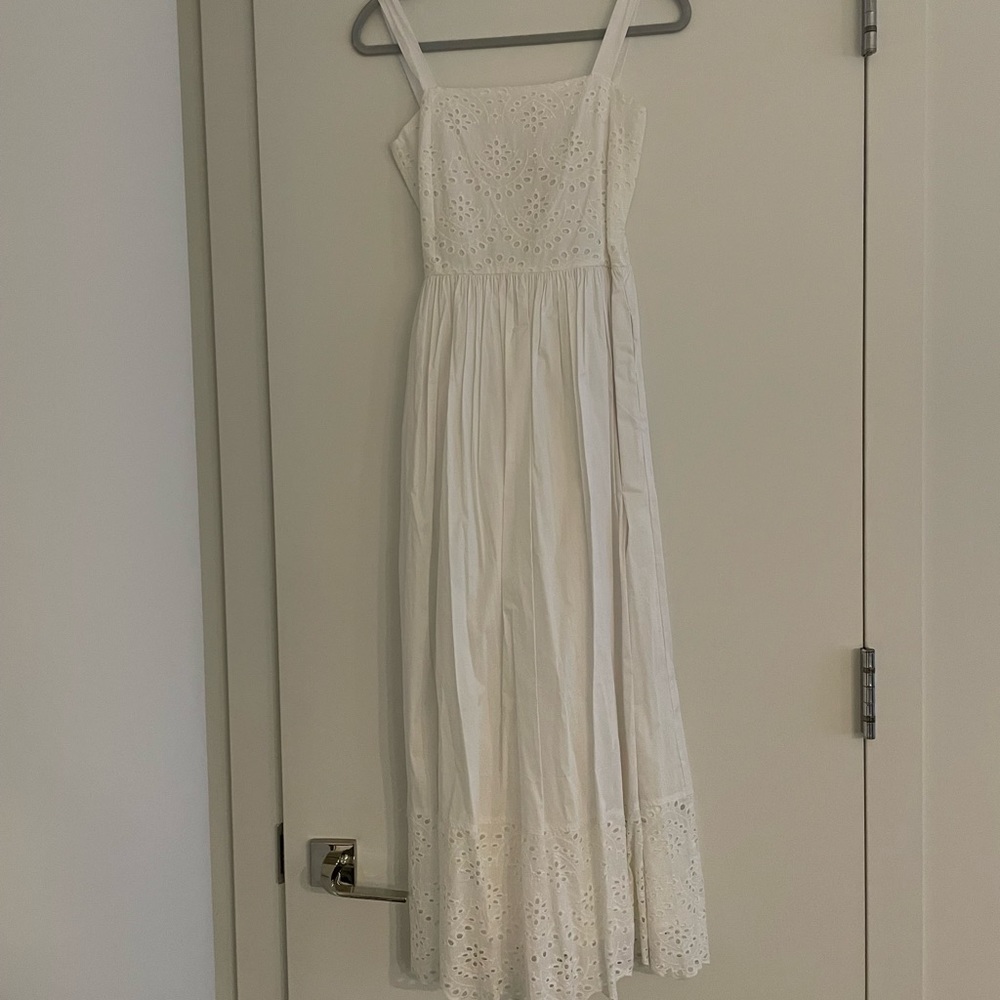 White Eyelet Embroidered Vineyard Vines dress
